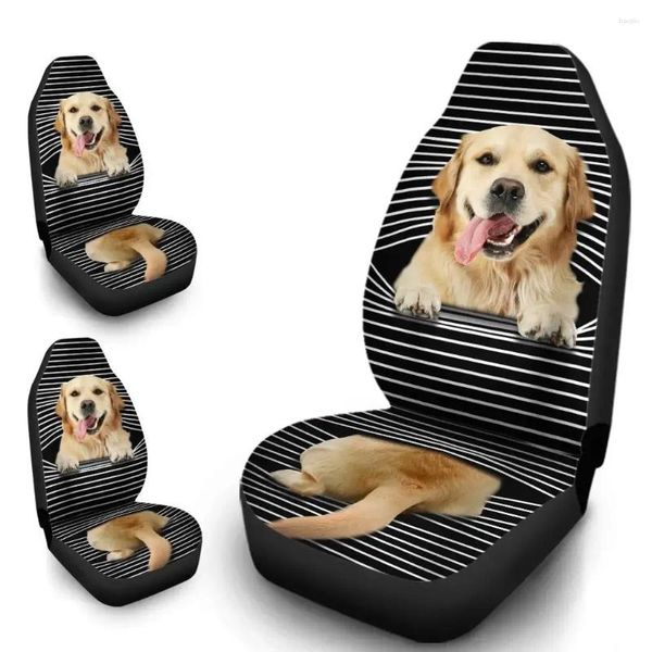 Couvre-cartes d'auto Golden Retriever Accessoires IDEAS IDEAS POUR LES LA COUVERTURE UNIVERSEL