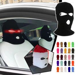 Siège d'auto couvre une parodie drôle Headlear Hiver Men Hat à l'hiver Army Tactical Hole Face Balaclava Full Cap 3 Masque de ski H5L8