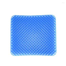 Housses de siège de voiture Gel de refroidissement Coussin confortable Double face Nid d'abeille Respirant Facile à nettoyer Housse antidérapante pour fauteuil roulant de bureau à domicile