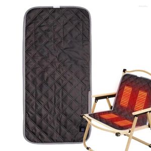 Car Seat Covers Heated Camping Chair Cushion Adjustable Portable Cover With 3 Heating Modes Winter Supplies Intelligent