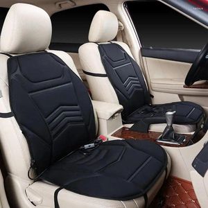 Autostoelhoezen Verwarmd kussen Universele ergonomische verwarmingskussenhoes Auto-interieur Winter Rugleuning Verwarmingsaccessoires