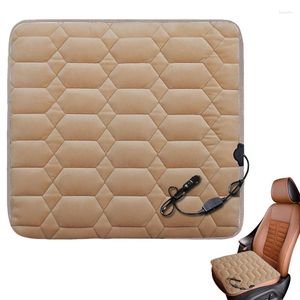 Housses de siège de voiture Coussin chauffant Couverture chauffante électrique Coussin rapide durable Coussins d'échauffement d'hiver Confortable