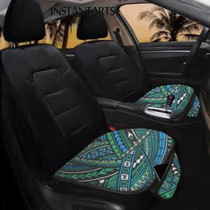 Housses de siège de voiture INSTANTARTS Retro Design Comfort Front Drivers and Passenger Cushion Soft Pad Cover