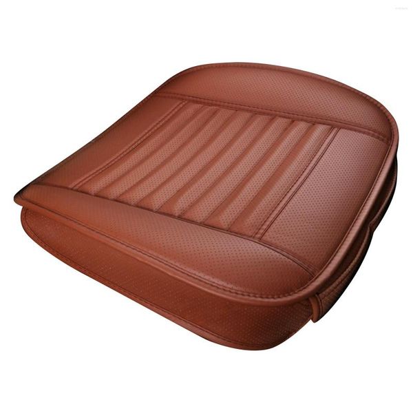 Housses de siège de voiture articles cuir respirant bambou Auto housse de coussin accessoires Carro Pad tapis chaise coussins intérieur