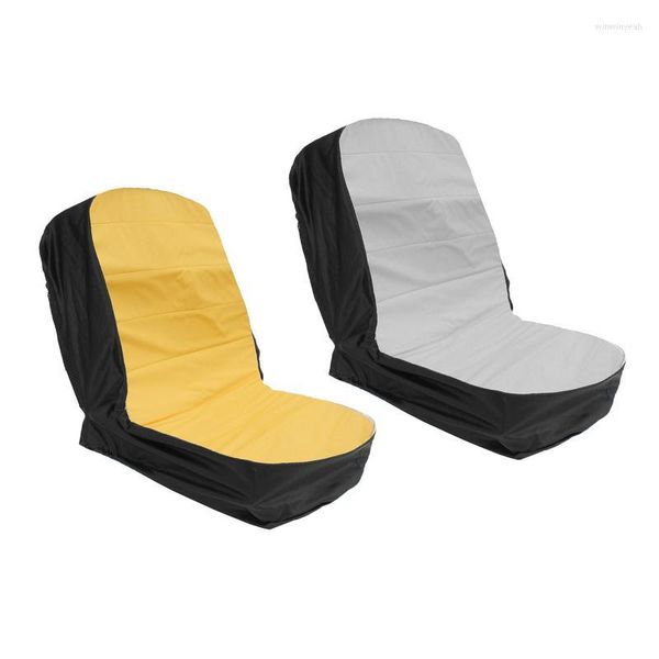 Housses de siège de voiture pour tondeuse à gazon, en tissu Oxford 600D, imperméable, avec poches de rangement pour l'équitation