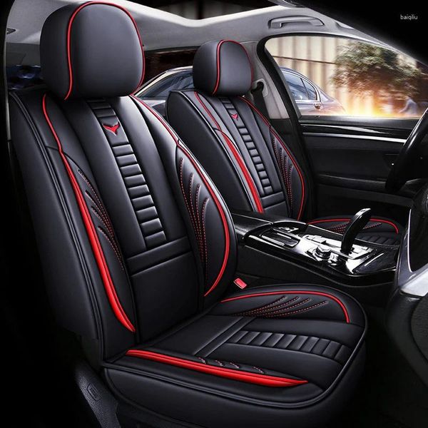 Cubiertas de asiento para automóviles cubierta de cuero para Altea XL Ibiza Arona Leon 2 Ateca 6J 3 Partes interiores Accesorios de productos automáticos