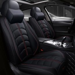 Housses de siège de voiture housse en cuir pour Lada Granta Vesta Priora Kalian Largus Xray Niva protecteur accessoires Automobiles sièges