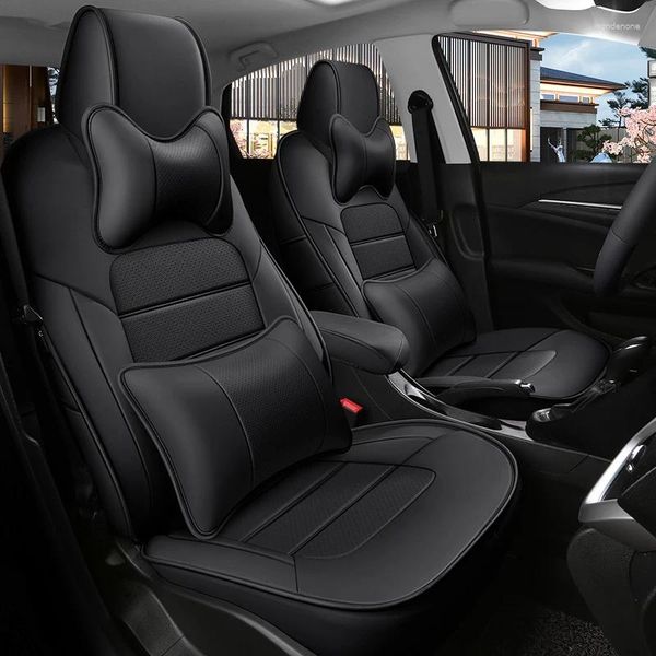 Housses de siège de voiture de luxe, ensemble complet de housses en cuir personnalisées pour W212 W124 W639 ML, accessoires automobiles, étui de protection, style intérieur