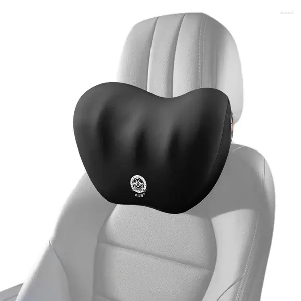 Fundas para asientos de coche, soporte para el cuello, reposacabezas ajustable para el coche con almohada con gancho para el conductor, accesorio para el descanso de la cabeza lateral