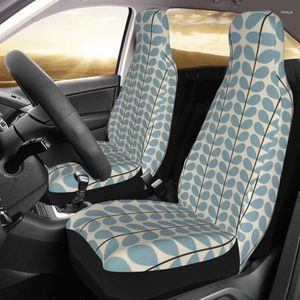 Couvertures de siège d'auto Orla Kiely Universal Cover Accessoires intérieurs adaptés à toutes sortes Modèles Protecteur des feuilles
