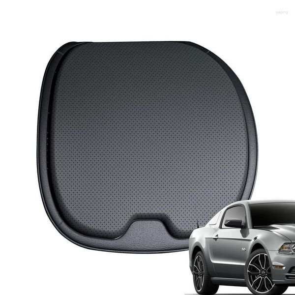 Fundas de asiento de coche, almohadilla antideslizante de espuma de enfriamiento frontal, Protector de cojín de aumento, esponja de cuero de PVC, accesorios de Interior de coche