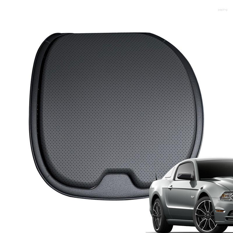 Car Seat Covers Pad Non-slip Front Cooling Foam Heightening Cushion Protector Sponge PVC Leather Auto Interior Accessories