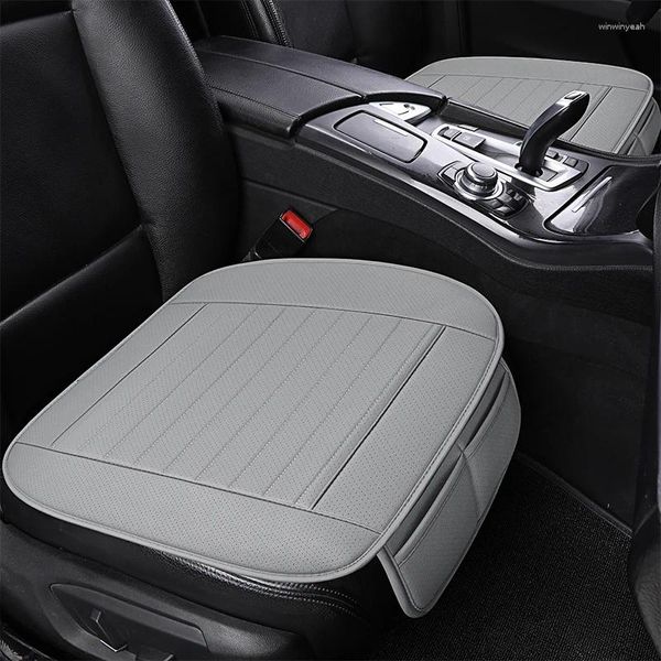 Cubiertas de asiento para el automóvil cojín de cuero perforado transpirable y una cubierta antideslizante adecuada para todas las estaciones