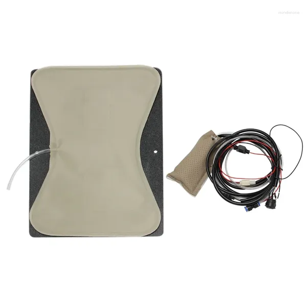 Housses de siège de voiture pneumatique électrique lombaire Auto Air intégré interrupteur confort soutien coussin oreiller Massage