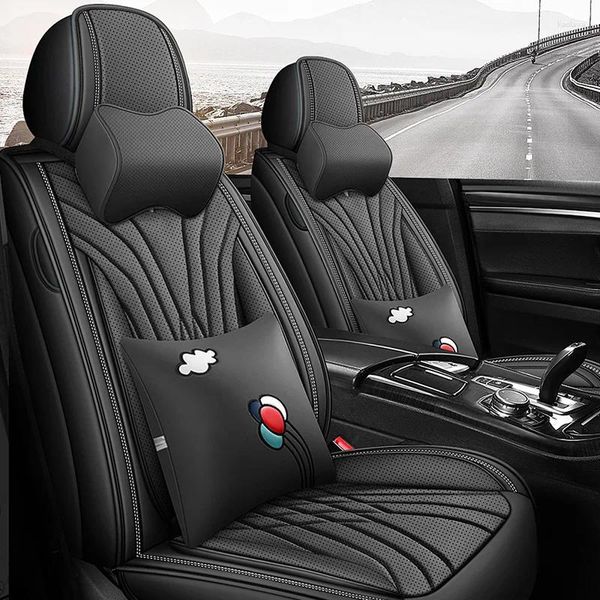 Fundas de asiento de coche, cubierta de cuero PU para todos los modelos C5 C2 C3-XR C3 C4 C6 C8 DS3 DS5 DS7, accesorios para automóviles