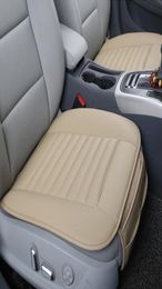 Housses de siège de voiture Protection de siège en cuir PU et décoration coussin de siège Automobiles antidérapant accessoires d'intérieur de voiture quatre saisons 7470062