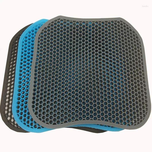 Housses de siège de voiture en Silicone, coussin universel d'isolation thermique, respirantes, toutes saisons, accessoires de Massage de soins de santé 3D