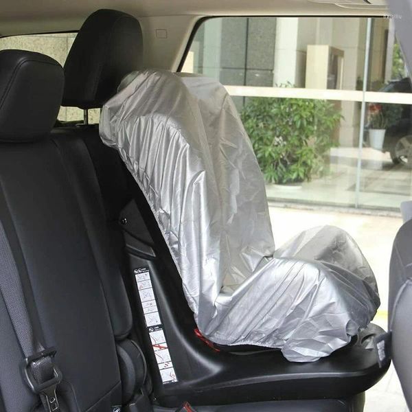 Housses de siège de voiture, Film en aluminium argenté, 108x80 Cm, sièges de sécurité pour bébés et enfants, pare-soleil, protection contre les rayons UV, réflecteur