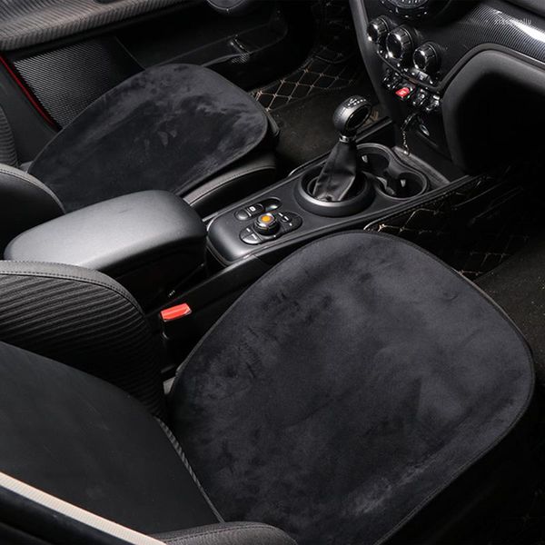 Capas de assento de carro almofada de pelúcia macia almofada de inverno quente tapete auto acessórios interiores para M Coope R S J C W 55 60 F 54 Club