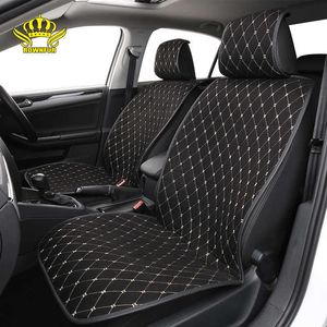 Fundas de asiento de coche Funda de asiento de coche de gamuza 2 piezas para audi a3 8p ford focus 2 mk3 mondeo mk4 kia sportage accesorios de coche fundas de asiento para coches cojín T221110