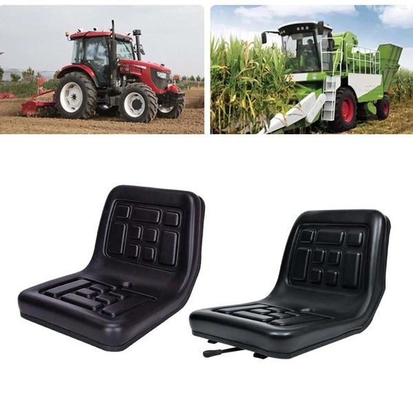 Cubiertas de asiento para automóviles Tractor fácil de instalar cosechadoras de cuero PU para cargadores Trasplantadores de arroz Mordedor de carreteras Vehículos Sweepers Vehicles