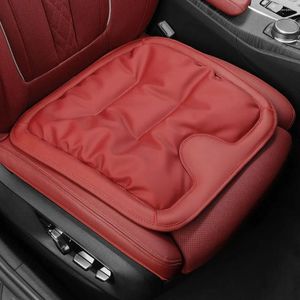 Housses de siège de voiture universelles, confortables, protection de coussin, housse en cuir pour berline, hayon, SUV, tapis