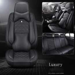 Fundas de asiento de coche funda Universal apta para F01 F10 F07 GT F12 F13 F06 E38 E65 E66 F02 F04 G11 G12 G13 E83 E84 F25 F26 E71 pareja