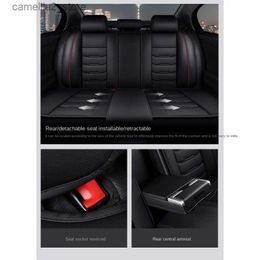 Housses de siège de voiture housse universelle pour la plupart des modèles accessoires respirants confortables détails intérieurs protecteur tous Q231120