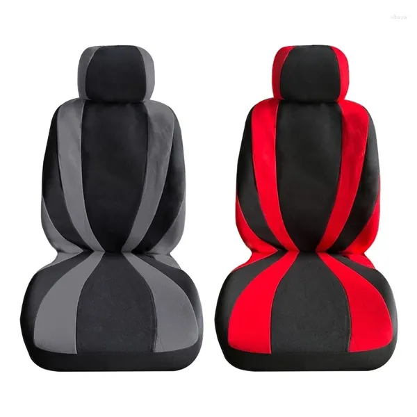 Cubiertas de asiento para el automóvil actualizado conjunto completo con el volante de la cubierta universal de ajuste universal lavable