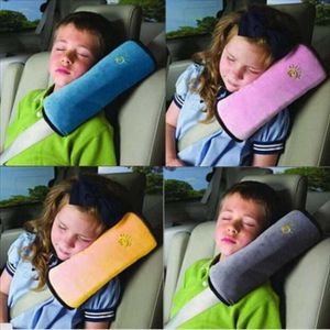 Housses de siège de voiture, ceinture de sécurité automobile utile pour enfants, Protection de bébé, housse d'épaule souple, coussin de tête, repose-cou
