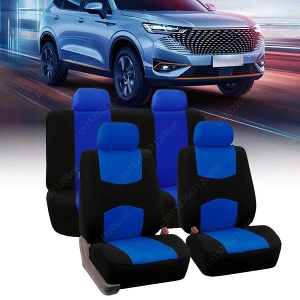 Fundas para asientos de coche, cubierta de protección para vehículos, conjunto completo, cojín automotriz transpirable, apto para la mayoría de las furgonetas y camiones