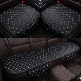 Couvertures de siège d'auto WZJ PU Universal Protector Sesets Mats Pad pour Changan CX20 CX30 CS35 CS75 CS15 CS95 CS55 Plus CS85
