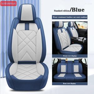 Auto Stoelhoezen YOTONWAN Universele Volledige Dekking Voor Nissan Note Murano Maart Teana Tiida Almera Beschikbaar Accessoires Protector