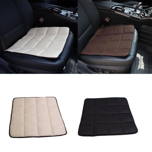 Fundas de asiento de coche Youwinme Universal Four Seasons bambú carbón transpirable funda de cojín Auto SUV Pad Mat silla de oficina