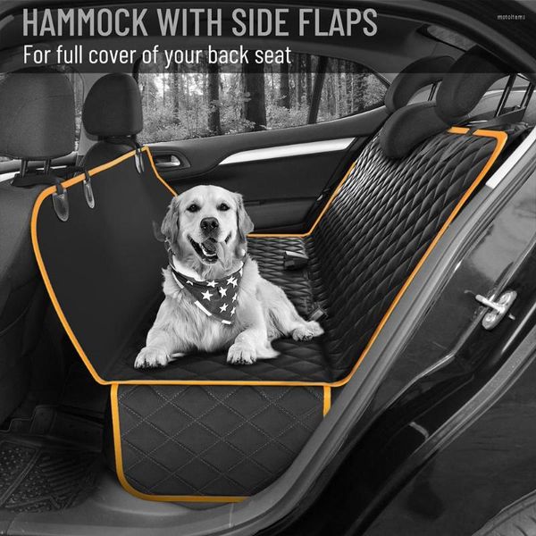 Fundas de asiento de coche Zihu Cojín para mascotas Impermeable Kennel Back Oxford Tela Suministros Cubierta