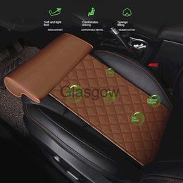 Autostoeltjes Nieuwe Autostoel Verlengde Been Beugel Kussen Leer Auto Interieur Protector Ondersteuning Mat Cover Auto Gadget Accessoires x0801