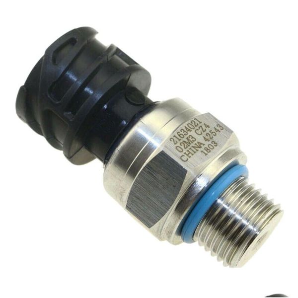 Sensores de automóviles Sensor de presión de aceite de combustible Transductor del remitente para Voo Penat Truck Diesel D12 D13 Fh FM 21634021 7420484678 Drop Delive Otmqu