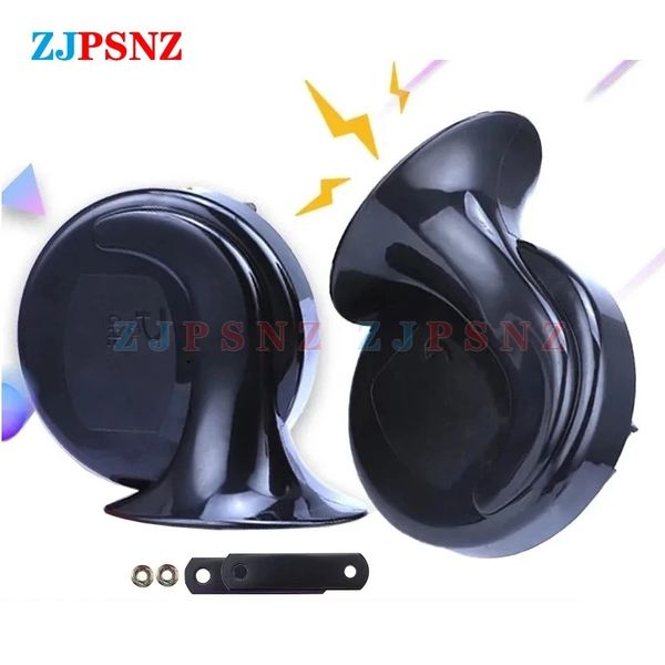 Car Snail Horn 12V 48V 60V 510Hz AIR AIR ÉLECTRIQUE MOTO MOTOROCLE CURME EN BIKE E-BIKE ARRÉPERSHER SNAWER Horn Super Sound