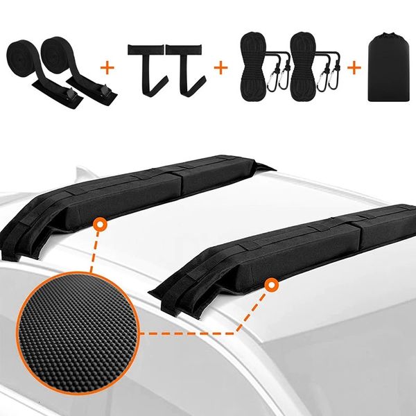 Voiture à tampons de toit en cartouche à bagages pour la planche de surf en kayak accessoires de kayak canoë 240428