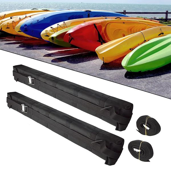 Almohadillas para el techo suave de automóvil almohadillas de la rejilla para el techo impermeable para kayak snowboard palero de la tabla de surf Sports 240410