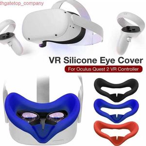 Couvre-yeux en Silicone souple pour voiture, couvre-visage Anti-transpiration pour lunettes Oculus Quest 2, lavable et antidérapant, accessoire de casque VR