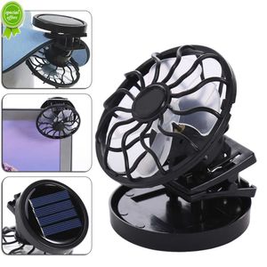 Auto Solar Sun Energy Power Panel Cel Koeling USB-ventilator Koeler Mini Fan Clip-On Hat Solar Fan voor zomer elektrische apparaten