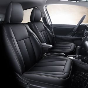 Housses de siège spéciales de voiture pour Honda Fit 14-19 sélectionnez similicuir étanche accessoires de garniture intérieure de personnalisation de haute qualité
