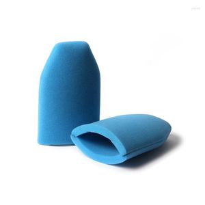 Auto spons blauw polijsten wax applicator schuimkussen voor detaillering