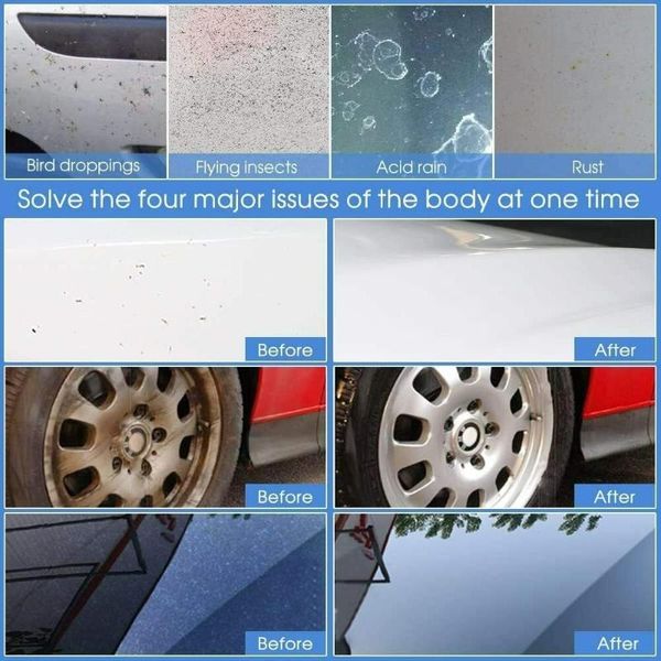 Barra de arcilla de esponja para coche Limpieza limpia de cera Valeting que detalla el grado medio