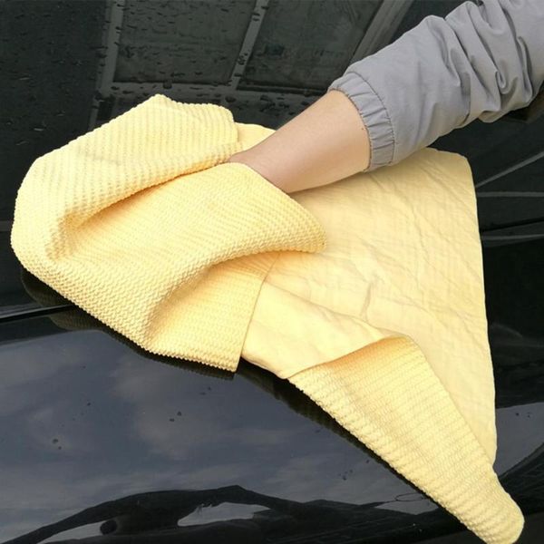 Voiture Éponge Chiffon De Nettoyage Épaissir Doux PVA 66x43 cm Polissage Séchage Lavage Serviette Pour AutomobileCar