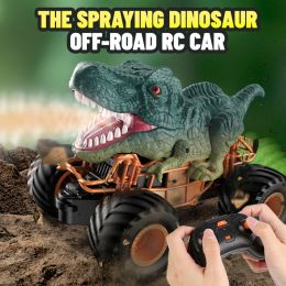 VOITURE DINOSAUR DINOSAUR OFFROAD RC CAR TOY TOYPLAGE Offroad Bigfoot Tyrannosaurus Rex Triceratops Cascadeur pour Children's Gift Toys