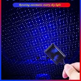 Auto sterrenhemel dak led dak star plug play auto en thuis plafond romantische usb nachtlampje sterrenhemel rood paars decor lamp verstelbaar effect