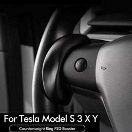 Auto Stuurwiel Booster Voor Tesla Model 3 S X Y Stuurautomaat Contragewicht Accessoires Ring FSD Automatische Assisted Weight AP266P
