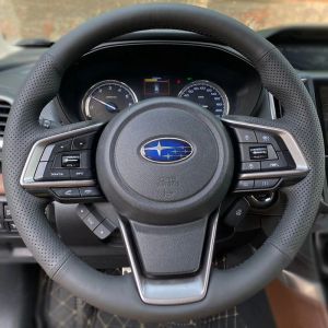 Auto Stuurhoes Kunstleer voor Subaru Forester Legacy Outback 2013-2015 XV Auto-interieur